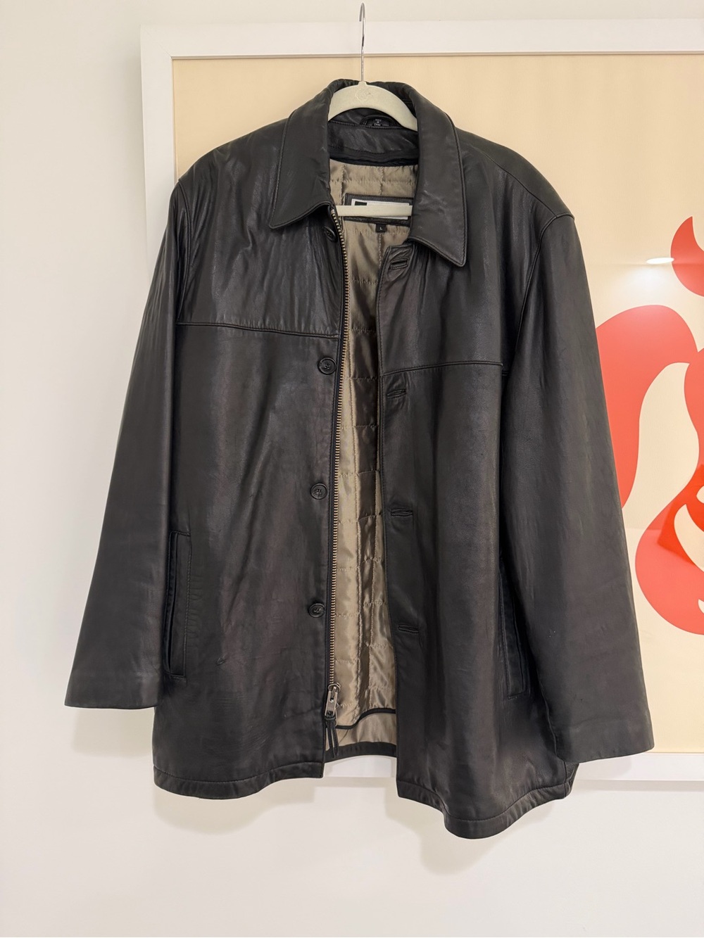 Vintage Bachrach Men's Black Jacket Size Large Like New